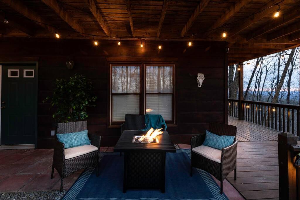 Mtn Cabin Sleeps 10 - 5 Mins To Fishing & Camping Ellijay Exterior photo